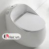 Bồn Cầu Trứng Tròn Trắng FORLER (BCT08)