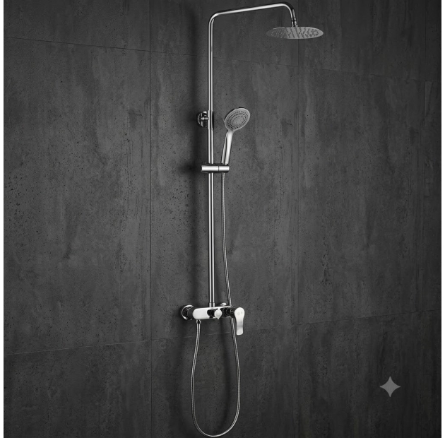 Sen Cây Nóng Lạnh Inox 304 Mạ Bóng Cao Cấp Lusenter (ST66)  