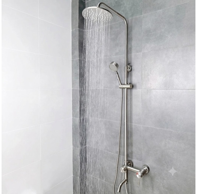 Sen Cây Tắm Nóng Lạnh Inox 304 Mờ (ST87)