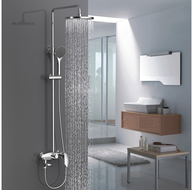 Sen Cây Inox Tay Gạt Lá Mạ LUSENTER (ST18)