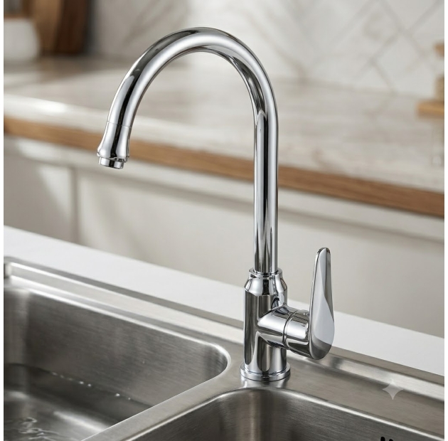 Vòi Rửa Chén Cổ Ngỗng Nóng Lạnh (VC67)